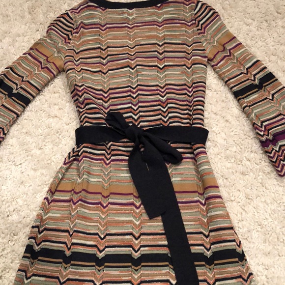 Missoni Zig Zag Tie Back Dress - Picture 4 of 7
